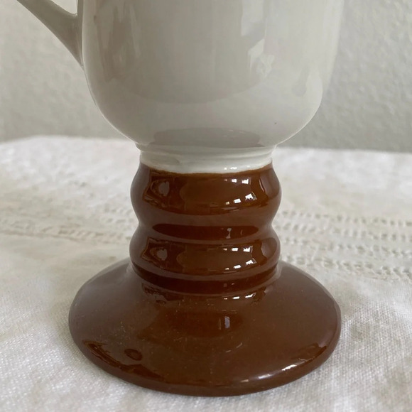 Vintage 1970's 3 Ceramic Irish Coffee Mugs Made in the USA by HALL 1273 - Picture 7 of 13